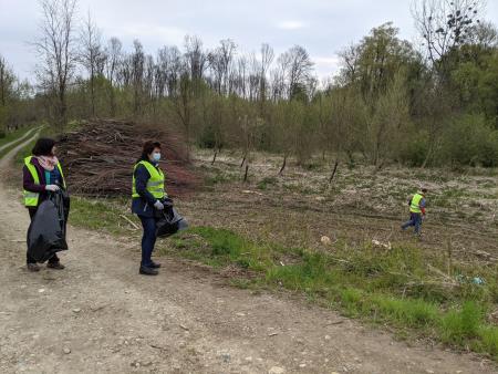 V soboto 17. aprila 2021, je bila izvedena že 4. čistilna akcija v tem letu 6